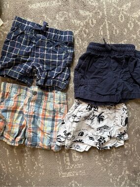 Baby boy 9 months shorts bundle 4 pairs